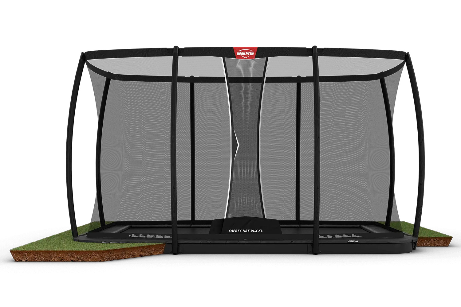 BERG Ultim Champion FlatGround inkl Sikkerhedsnet